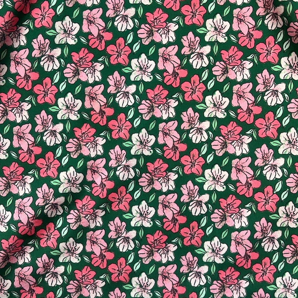 Kenny Flowers Masters Azalea Sleeveless Golf Polo- small - Picture 2 of 4